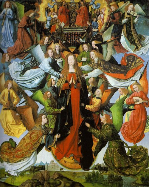 Mary, Queen of Heaven, Master of the Legend of St. Lucy, ca. 1485-1500