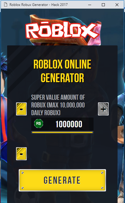 Robux Free Generator Unlimited Robux