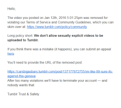 &gt;Delete all my videos yesterday.&gt;Get this anyway. 