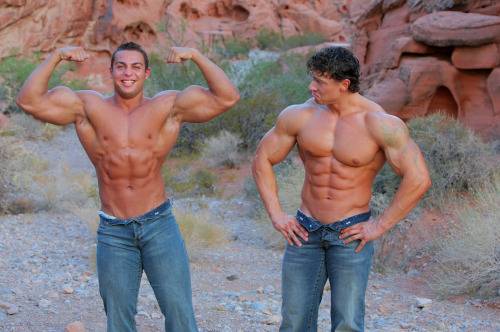 joeysilverado:  Denis Sergovskiy and Johan Karouani in pictures never seen before 