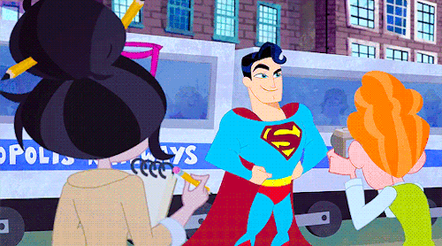 fyeahsupermanandloislane: DC Super Hero Girls: Meet Supergirl! (featuring Superman and Lois Lane)
