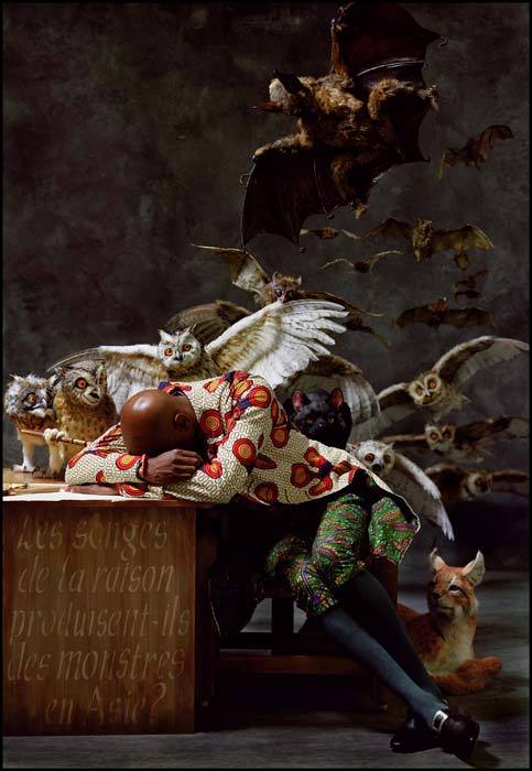 saucerkommand:Yinka Shonibare, The Sleep of Reason Produces Monsters (Asia)