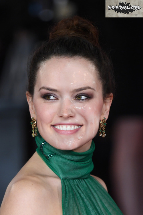 Daisy Ridley bukkake (request)