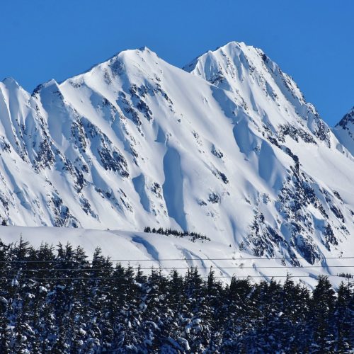 Bluebird days ❄️ #nofilter #alaska #adventure #alaskaliving #explorealaska #liveauthentic #alaskachi