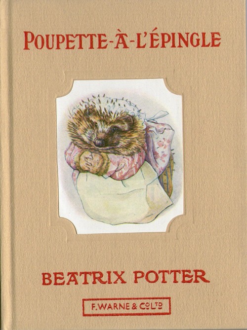 French Text Edition of Mrs Tiggy WinkleBeatrix Potter