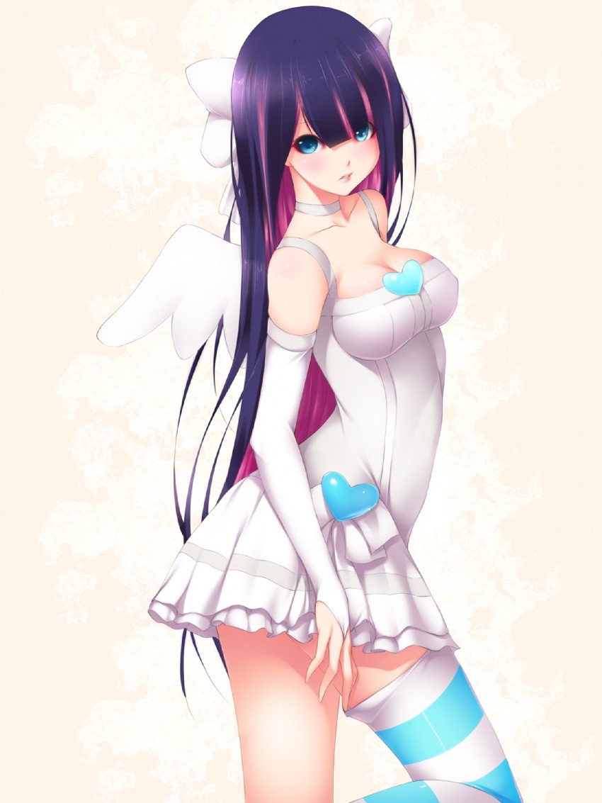 dai709:  stocking (panty &amp; stocking with garterbelt) drawn by shokuyou mogura