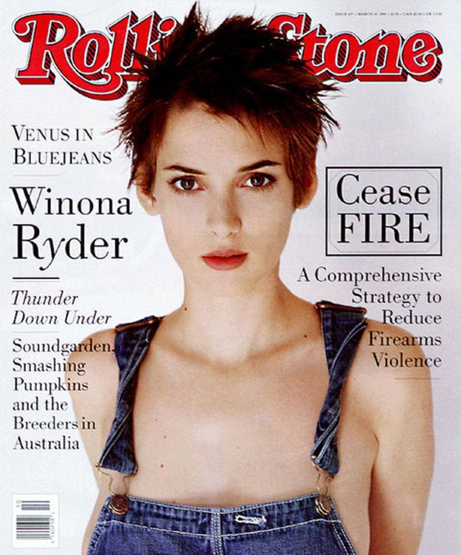 gameraboy1:Winona Ryder, photograph by Herb Ritts for Rolling Stone, March 10, 1994