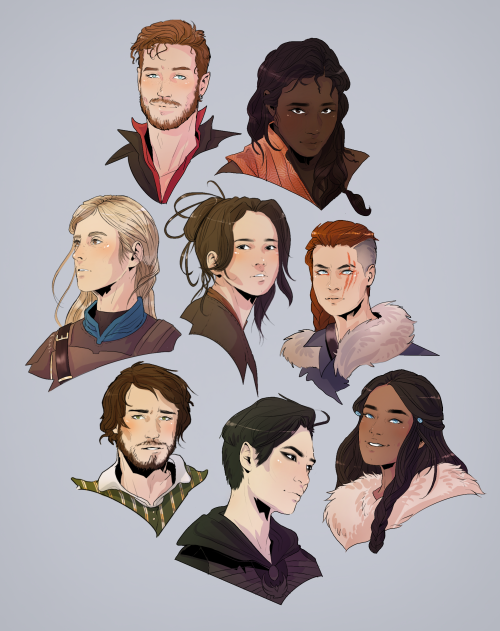 arthrmorgann: THE GANG’S ALL HERE!I was very fortunate to be able to commission @same-side for