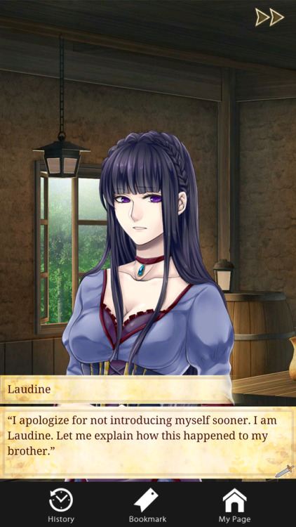 Laudine is a character in Princess Arthur!