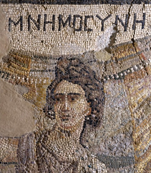 theancientwayoflife:~ Mosaic of a Funerary Symposium.Place of origin: AntiochDate: late A.D. 4th cen