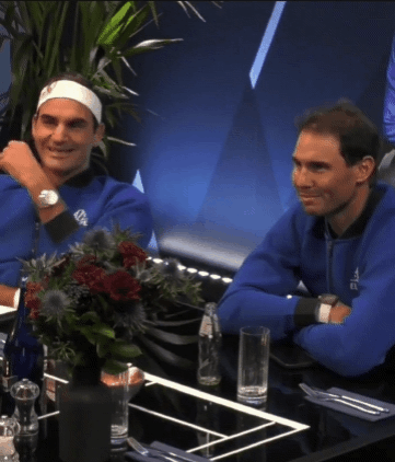 Watching A Tennis Match With Your Rival Be Like: