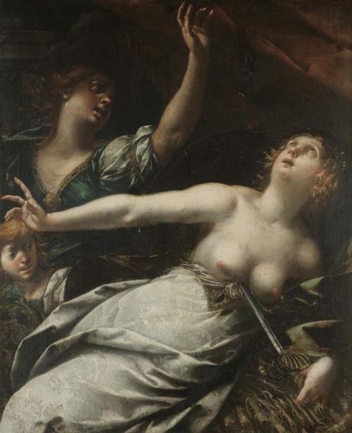 Giovanni Stefano Danedi (1608 - 1689)“The Death of Lucretia”
