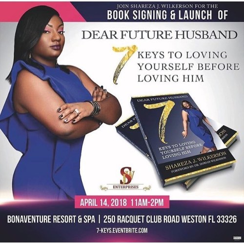 Dear Future Husand&hellip;.....Join @SharezaJWilkerson as she releases her 4th book: Dear Future Hus