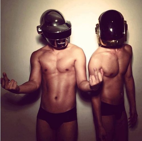 costumehunks:  Costumed DaftPunk Hunks