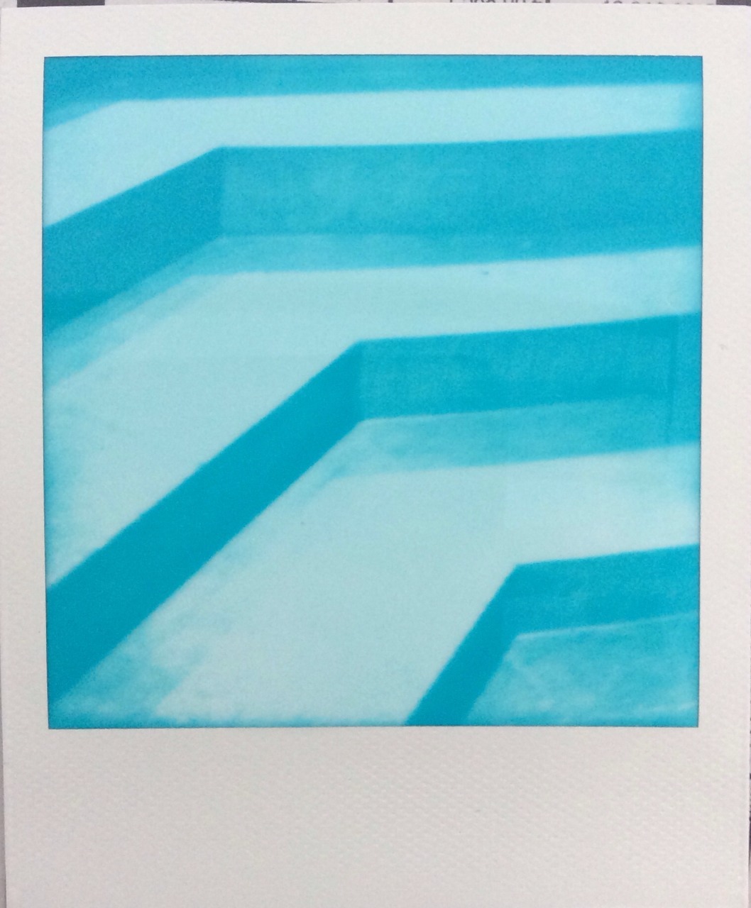 Blue abstract
New (experimental) cyano film from the impossible Project