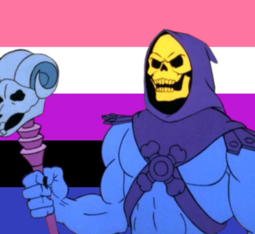 gauntletmakesicons: Genderfluid Skeletor Icons for Anon