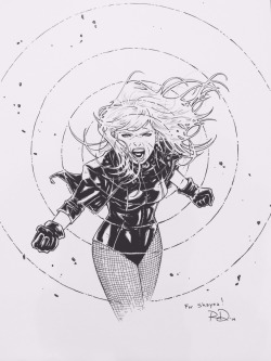 russelldauterman:  Black Canary commission,