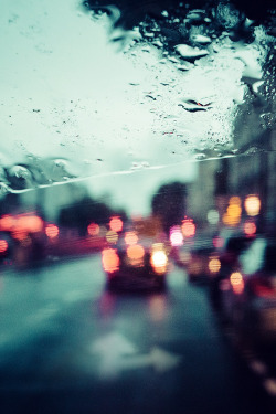 earthyday:  Paris, Street, Rain  by Fabrice