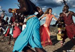 @glamourmag followed me and my family as we traveled to save the elephants in Samburu  @savetheelephants - http://ift.tt/Mp4z2E Kenya to help protect Africa’s elephants. See all the photos and video on glamour.com (link in bio) by doutzen