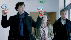 sherlockholdingpairsofthings:  I know I said