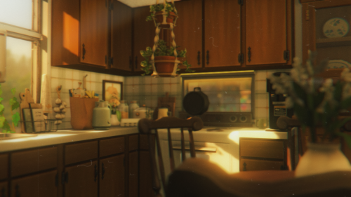 Revamped @wolfxdreamersims's Beautiful Mobile Home For An 80s Sapphic Couple For My Upcoming Save File