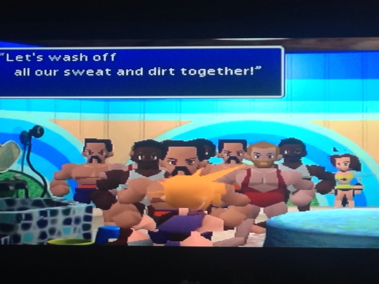mito-uzumakis:  Final Fantasy VII is a very serious and dark game 