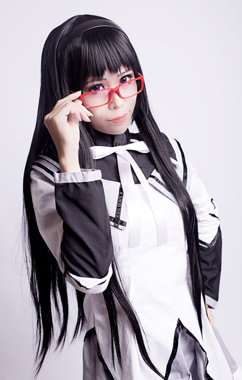  Puella Magi Madoka Magica - Homura Akemi CN coser popy 【FaceBook】 https://www.facebook.com/lolitap.