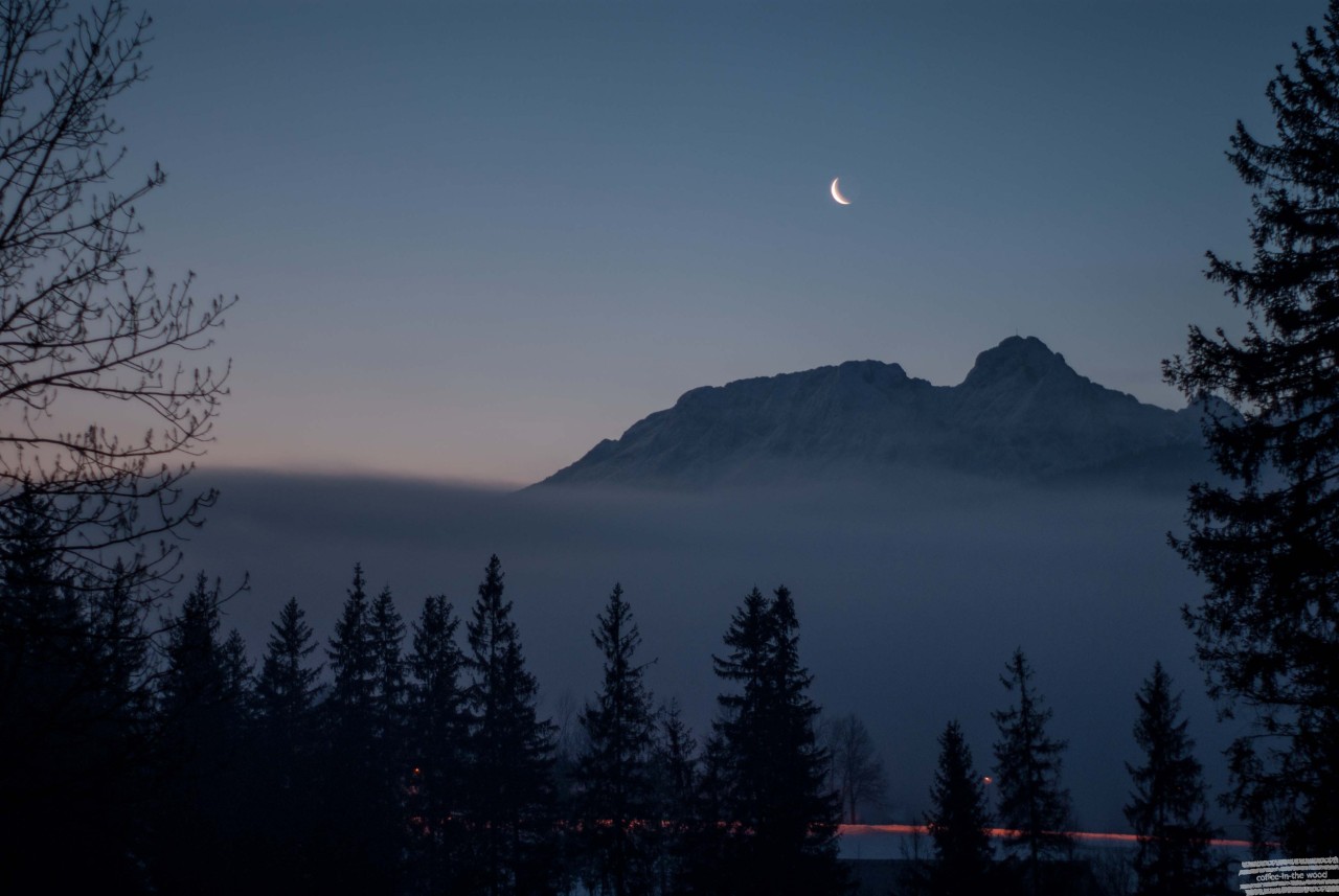 1st light over the Tatra Mountains