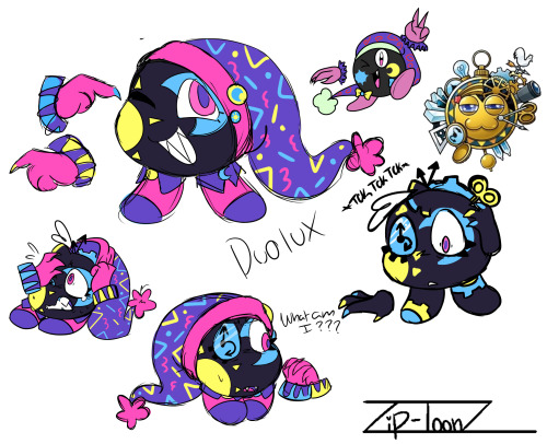 zip-toonz: Kirby Ocs! (Duo’s Original Design done by @leviathansloser