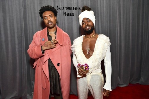 EarthGang & YBN Cordae attending the 62nd Annual Grammy Awards.