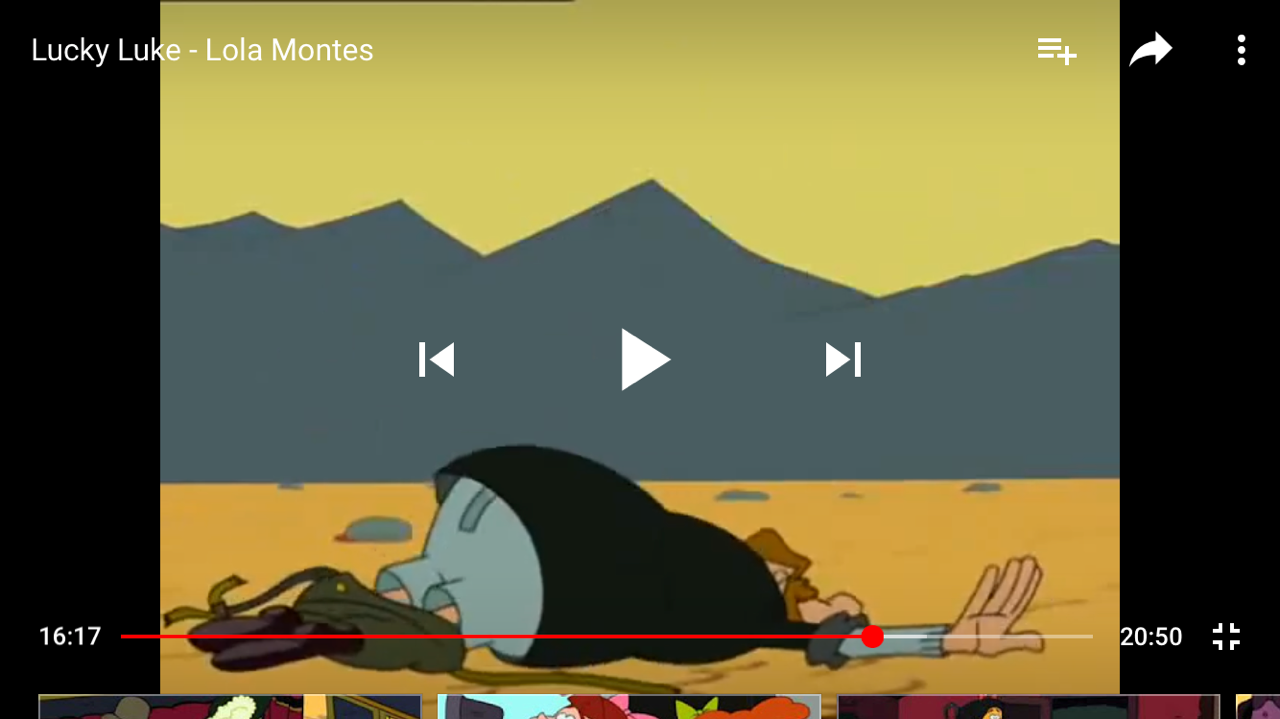 The last time the villain of Lola Montes is caught in his boxers. This time, Luke