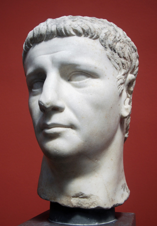 myglyptothek:Portrait of emperor Claudius. 41-54 AD. Marble.  Ny Carlsberg Glyptoteket, Copenhagen. 