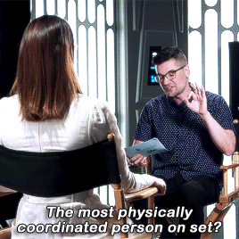 fuckyeahreyandfinn: Rapid fire, I’m just gonna ask you these questions, you just answer with t