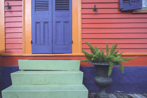 Porches in the Marigney. Since the houses are typically raised, these beautiful porches are at eye l