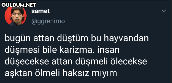 samet @ggrenimo bugün...