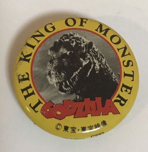 scotchtapeofficial:citystompers: Godzilla Pins hold on you HAVE to know what these fucking say its