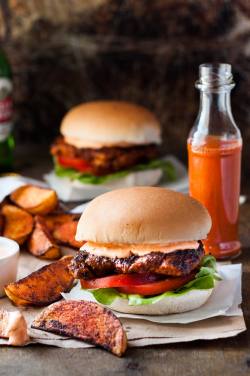 food–archives:  portuguese chicken burgers.