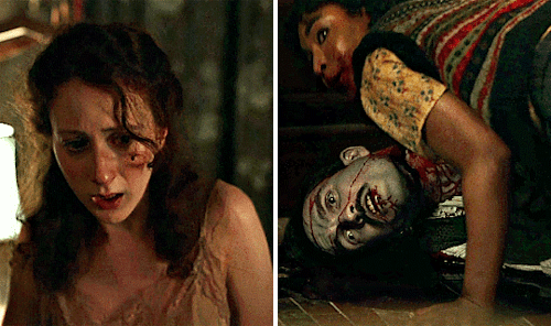 Interview With The Vampire Claudia & Madeleine Looking At Each Other