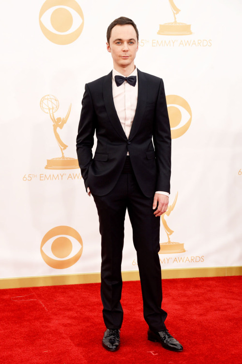 Jim Parsons at Emmy Awards 2013.