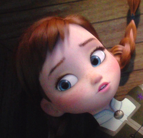 dailylifeofadisneyfreak: Princess Anna and her stupid adorable face
