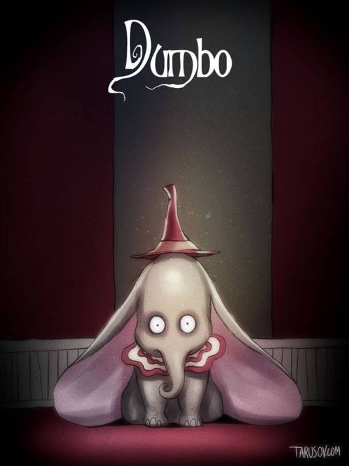 Porn photo gameraboy:  Disney Posters done in Tim Burton