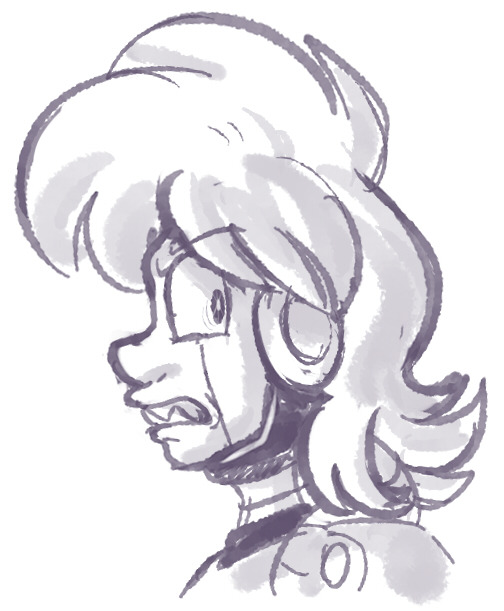 snarling probably pissed at pompeii for something idk