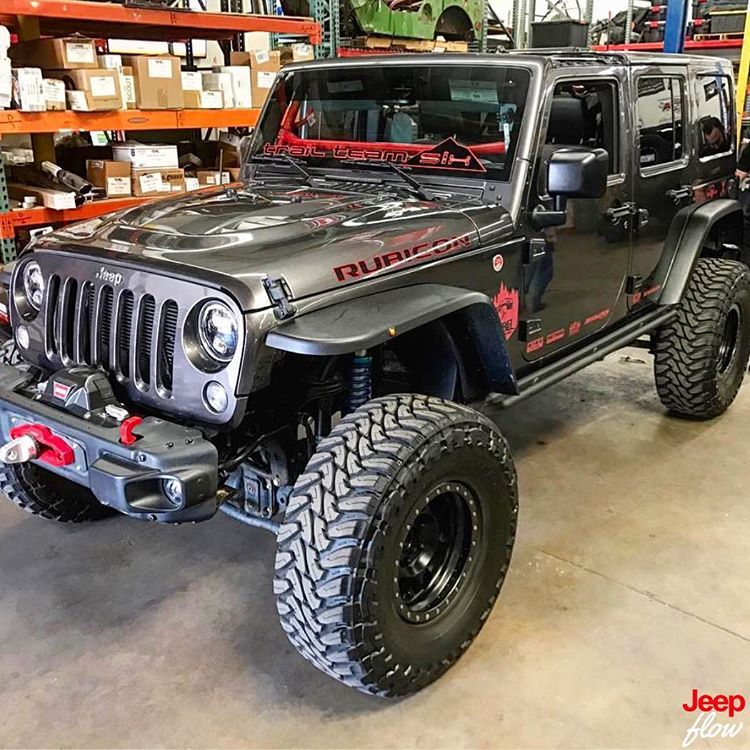 Jeep Flow — Check out this badass Jeep. #jk #jku #jeep #jeeps...