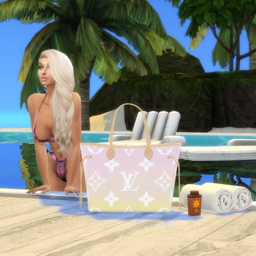 xplatinumxluxexsimsx:LV ‘By the Pool’ Neverfull ToteNow on my Patreon!DOWNLOAD*Earl