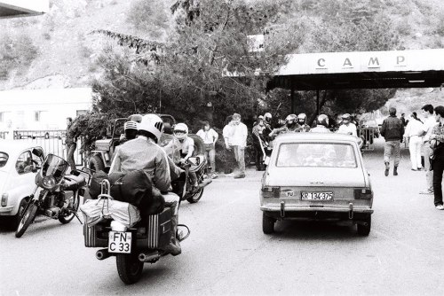 puzmak: The entrance of Autocamp Preluk,Yugoslavia, 1986.