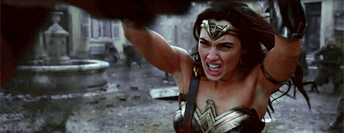 margots-robbie:I am Diana of Themyscira, daughter of Hippolyta. In the name of all that is good, your wrath upon this world is over. Gal Gadot in “Wonder Woman” (2017, Patty Jenkins)