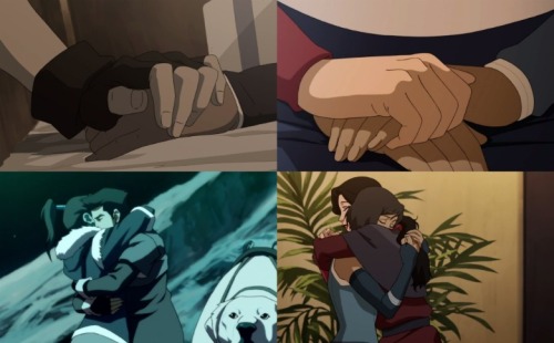 avatarparallels:makorra/korrasami + romantic parallels 