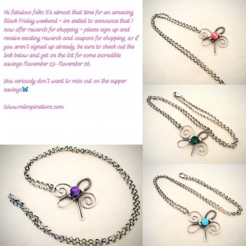 Gemstone Friendship pendants just listed - sweet speaks are coming for black Friday - become a VIP a