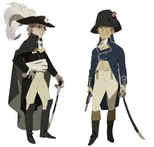 janellefeng:Some non-Robespierre pieces that I haven’t shared here aaa