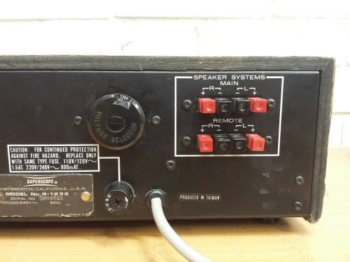 Superscope R-1232 Stereo Receiver, 1970s